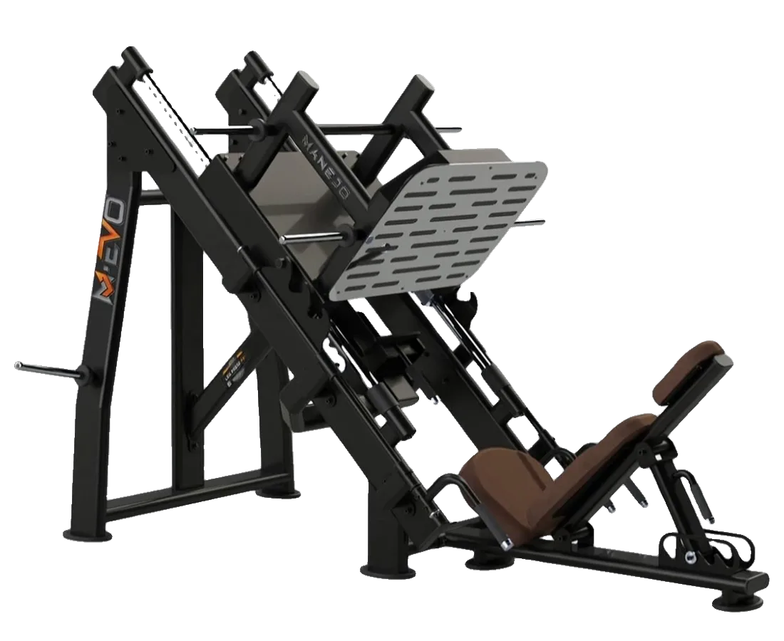 Leg Press 45º da linha M-EVO em 3D