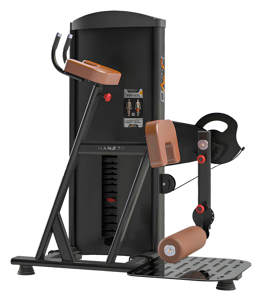 Flexor Vertical da linha M-EVO, vista em perspectiva