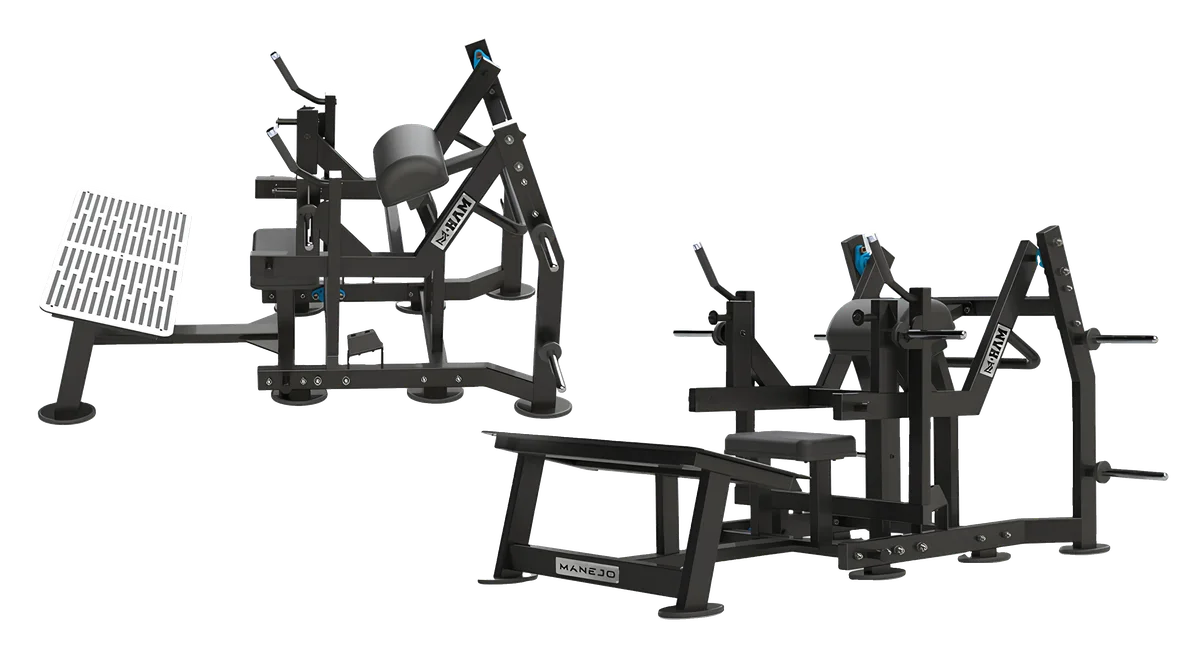 Glute Drive da linha M-HAM, vista em perspectiva