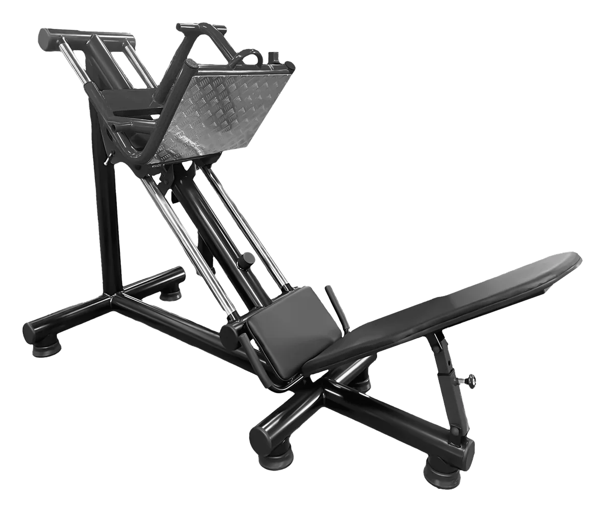 Leg Press 45º da linha EXCLUSIVE, vista em perspectiva