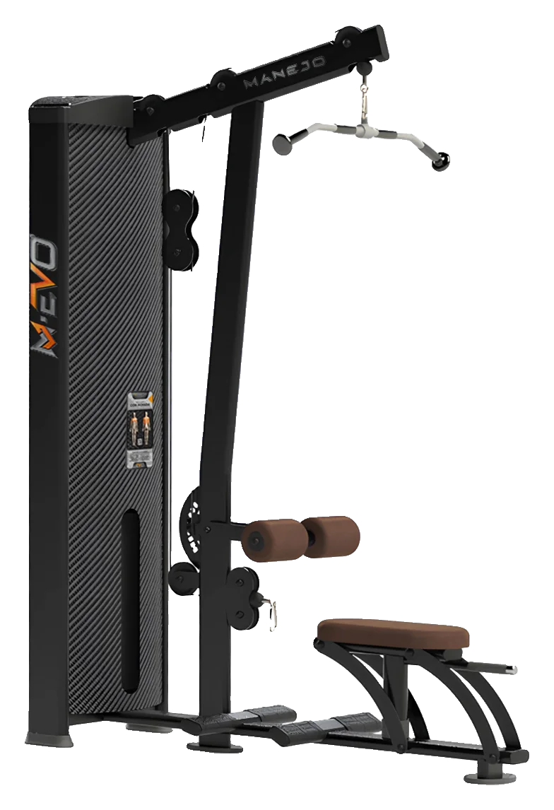 Pulley com Remada da linha M-EVO, vista em perspectiva